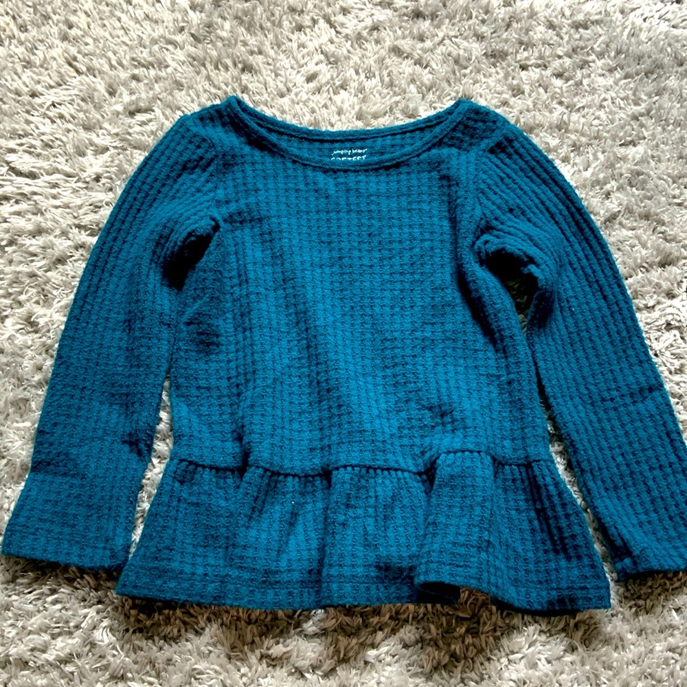 Girls, long sleeve soft tea 24 months